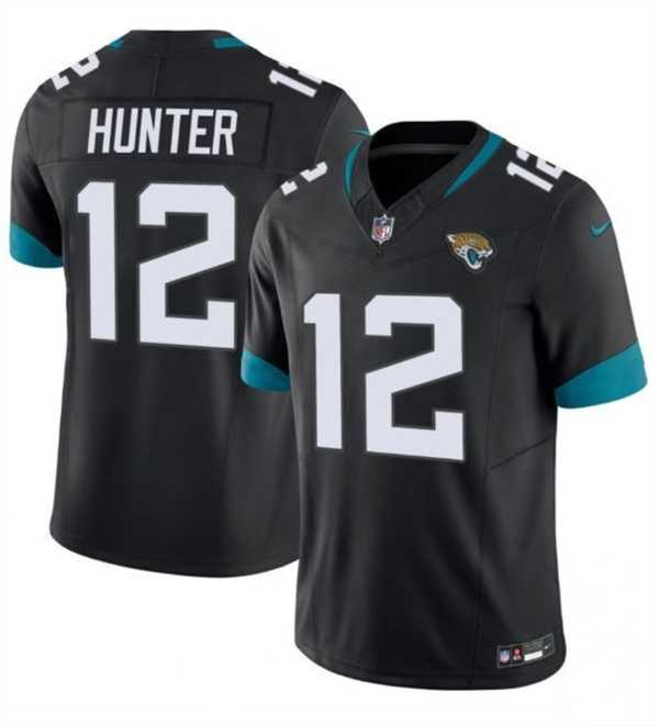 Men & Women & Youth Jacksonville Jaguars #12 Travis Hunter Black 2025 Draft F.U.S.E. Vapor Untouchable Limited Stitched Jersey->detroit lions->NFL Jersey